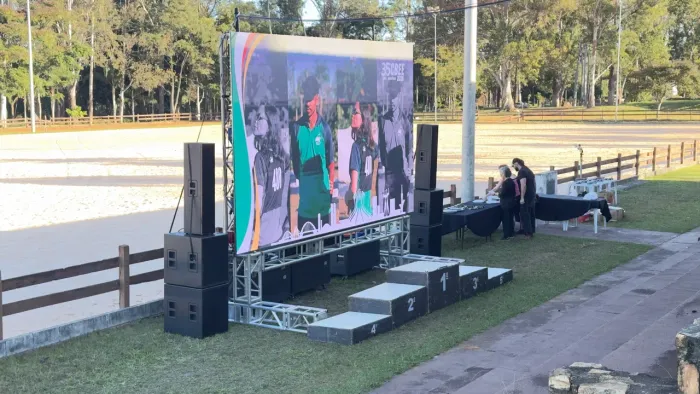 Locação de Painel de led p2.9 outdoor para copa