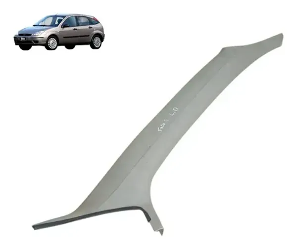 Acabamento Coluna Parabrisa Direita Ford Focus 1998 2009 Cinza