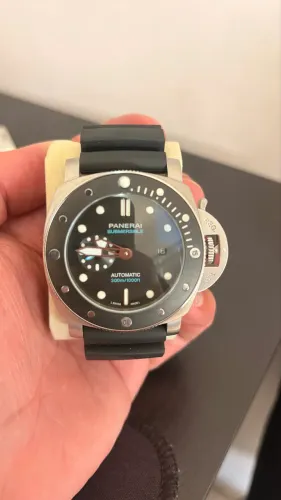 RElÓGIO PANERAI SUBMERSIBLE AUTOMATIC 44MM - NOVO, SEM USO!