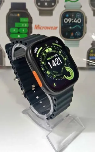 Smartwatch Relógio Ultra 5 Microwear Atacado e Varejo..<br><br>O