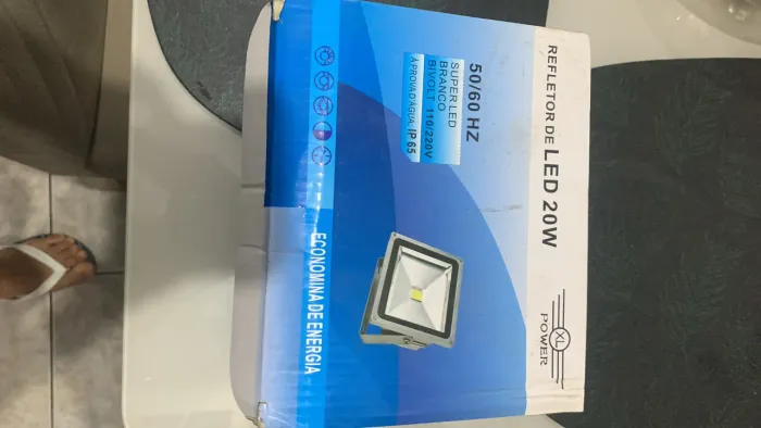 Refletor de led 20w bivolt