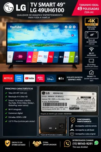 Tv 49 smartv LG