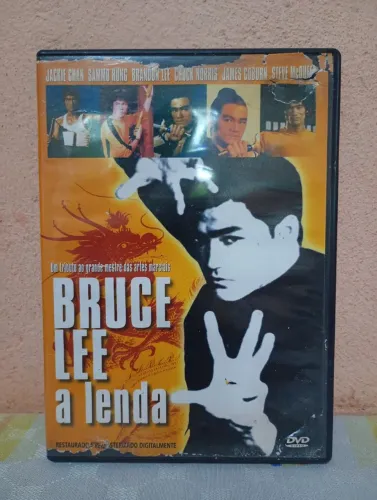 DVD - BRUCE LEE A LENDA (DOCUMENTÁRIO DA LENDA)