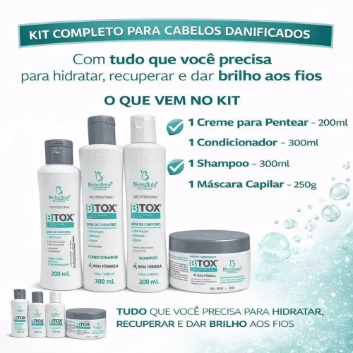 Kit shampoo infantil e adulto 
