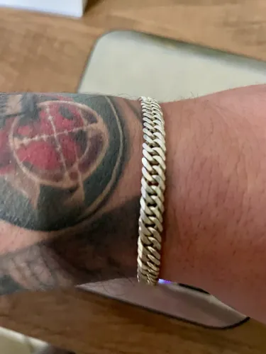 Pulseira Prata 925 Elo Duplo 20cm - Excelente Estado / Impecável