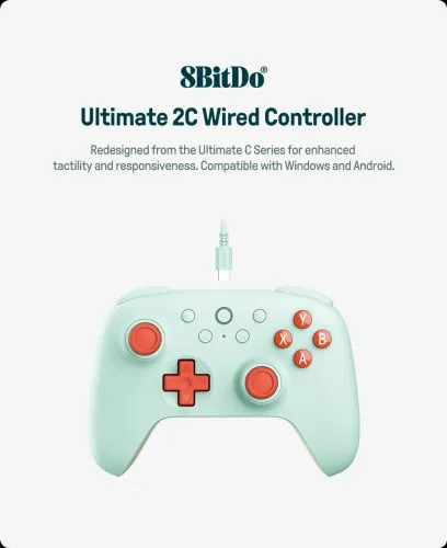 Controles 8BiDo com fio na