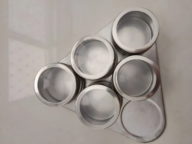 Porta temperos de inox