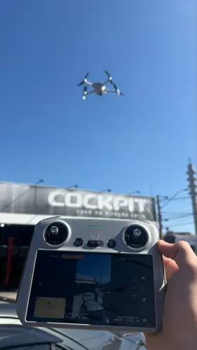 Filmagens e fotografias aéreas