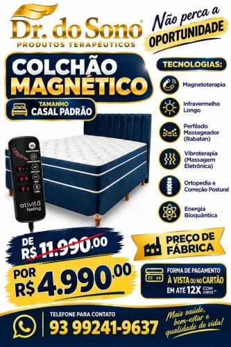 Vendo COLCHÃO MAGNÉTICO