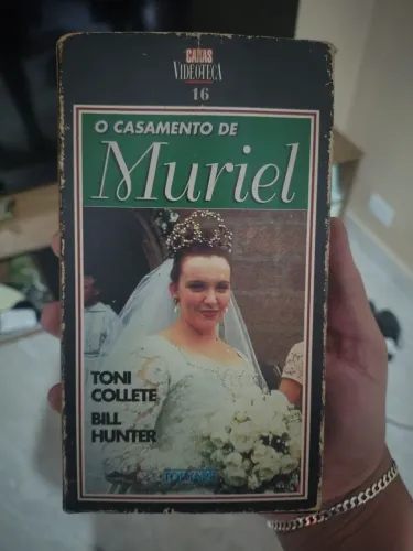VHS coleção videoteca caras o casamento de Muriel