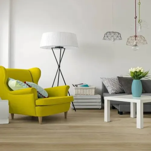 Piso Vinílico Tarkett Injoy cor Papoula 7 peças