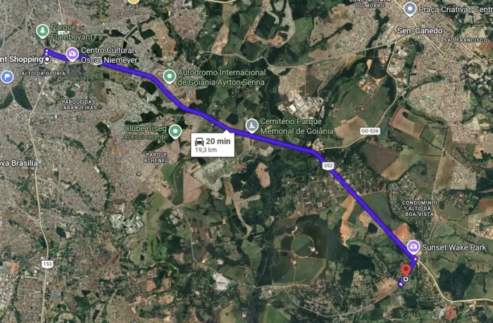 Lote Grande Condomínio na GO-020 - 1.000 m²- Acesso Fácil Autódromo Flamboyant Bela Vista