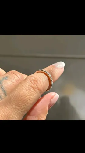 Anel Aparador de Moissanite
