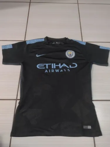 Camiseta Man City 17/18 3 uniforme, rara tamanho M
