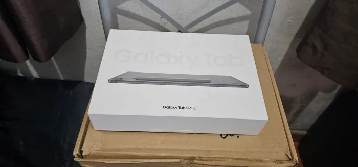 Caixa vazia tablet s9 fe Samsung