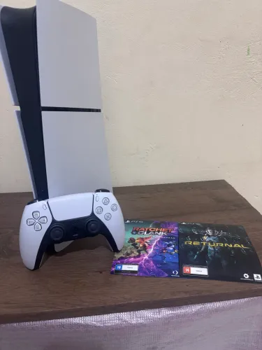 Ps5 Slim - NOVO (05de junho tirado da loja) + 3 jogos