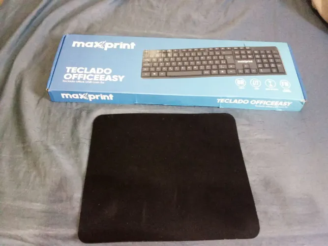 KIT PERIFÉRICOS TECLADO+MOUSE PAD. PERFEITOS PARA TRABALHO E ALTA PERFORMACE EM JOGOS.