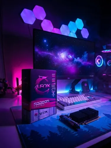 Placa de Vídeo AFOX R5 230 + Cabo HDMI