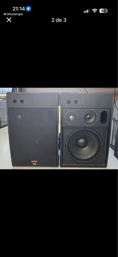Par caixas JBL control 10