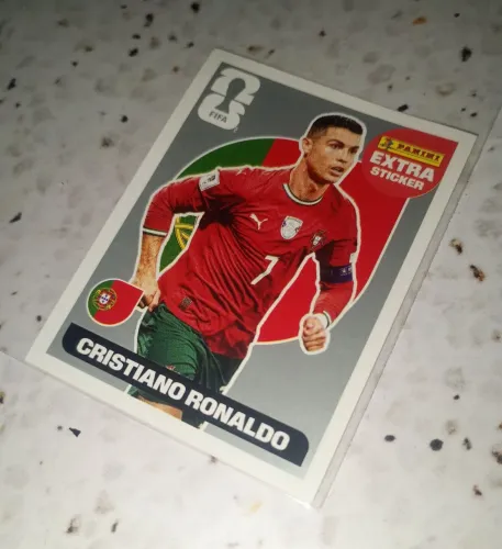 Cristiano Ronaldo Prata Legend Copa 2026 Panini Original Rara