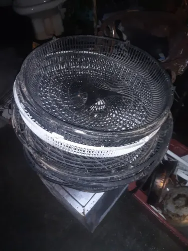 grades de ventilador diversas