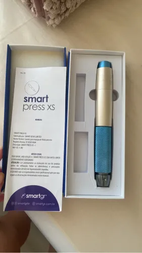 Caneta pressurizada para ativos estéticos