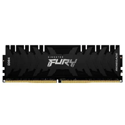 1x Memória Kingston Fury Renegade, 16GB, 4000MHz, DDR4, CL19, Preto - KF440C19RB1/16