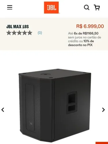 Subwoofer 18" Max S