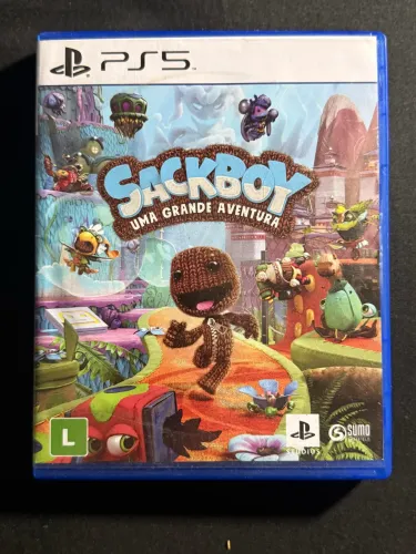 Sackboy Uma Grande Aventura PS5 Midia Fisica Original (seminovo)
