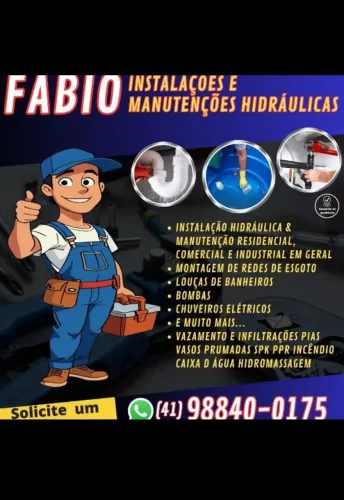 Encanador profissional disponível 24 horas