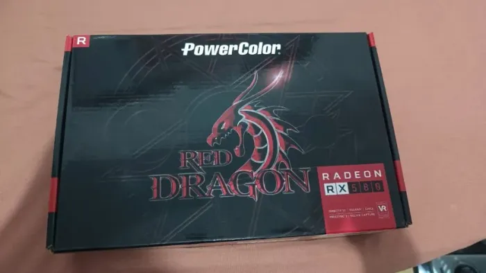 Placa de Vídeo PowerColor Red Dragon Radeon RX 580 OC com 8 GB GDDR5