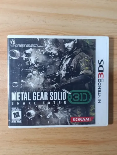 Jogo Metal Gear Solid 3d Snake Eater Nintendo 3ds Original