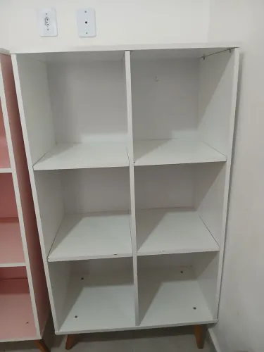 Armário multiuso branco 1,30×70×38