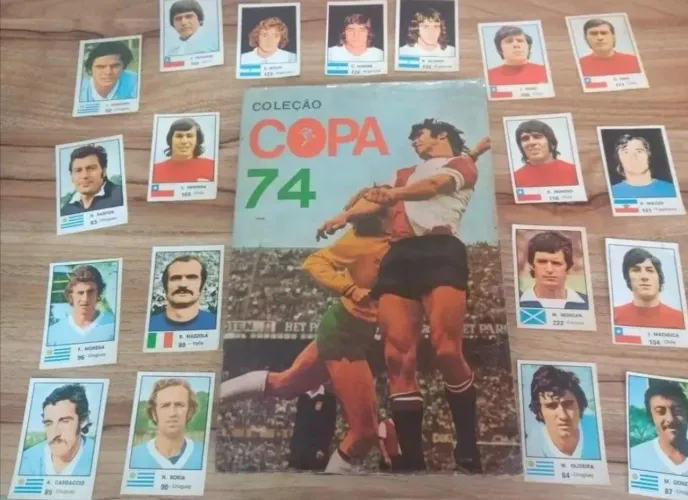 Figurinhas Álbum Copa 1974