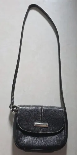 Mini bolsa infantil couro legítimo