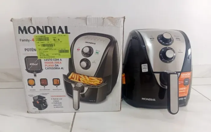 Air Fryer Mondial Family AFN-40-BI Preto 4L