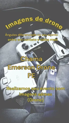 Gravação com drone