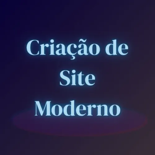 Criação de Site Moderno