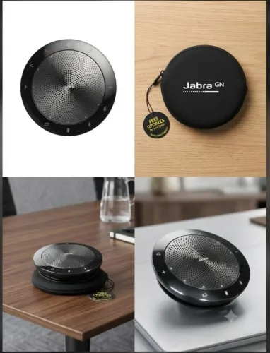 Speakerphone Jabra Speak 510 - Viva-Voz Bluetooth e USB (Com Capa)