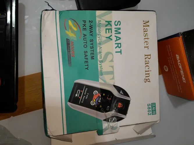 Alarme anti-furto motocicleta Master Racing S802