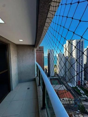 Apartamento com 2 dormitórios para alugar, 77 m² por R$ 5.863,00/ano - Mucuripe - Fortalez