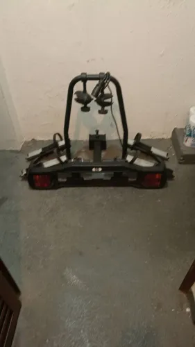 Transbike suporte rack engate 2 bikes placa pisca lanterna