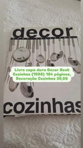 Livro decor book coleções cozinha