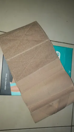 Faixa lombar em elástico 25cm Chantal com barbatanas nova