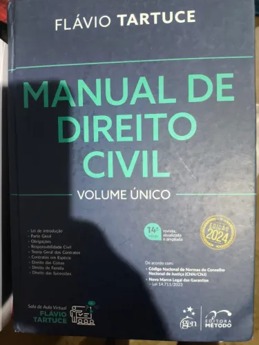 Vendo manual de direito civil 