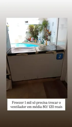 Freezeres e geladeira a venda ,informações nas imagens