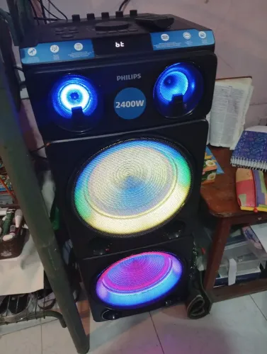 Caixa de Som Bluetooth Philips Party 2400W TAX5509/78