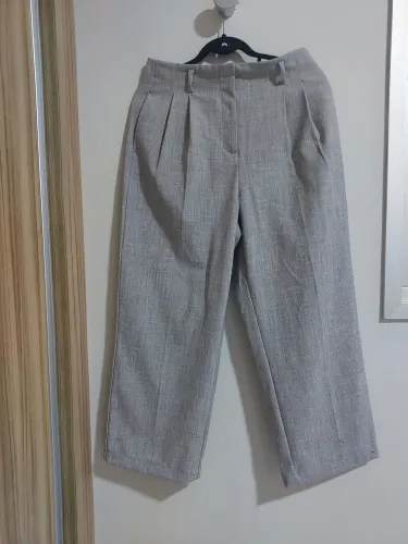 Calça alfaiataria zara
