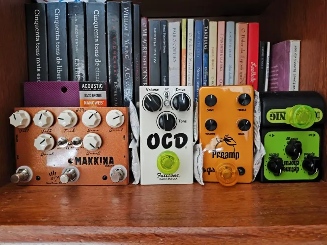 Pedais para Guitarra hand made Brasil 