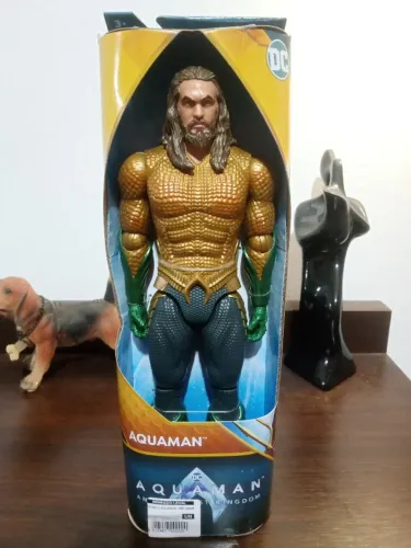 Boneco Aquaman 30 cm Original Novo Lacrado